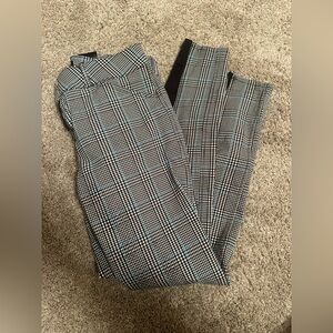 blue and black plaid breeches size 24!